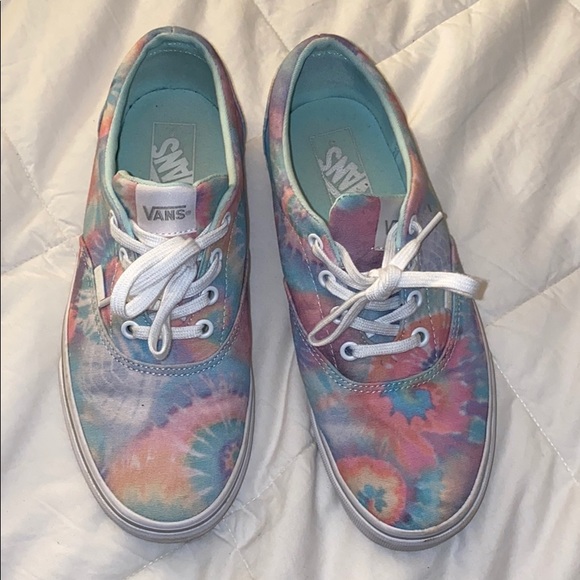 vans doheny women's skate shoes tie dye